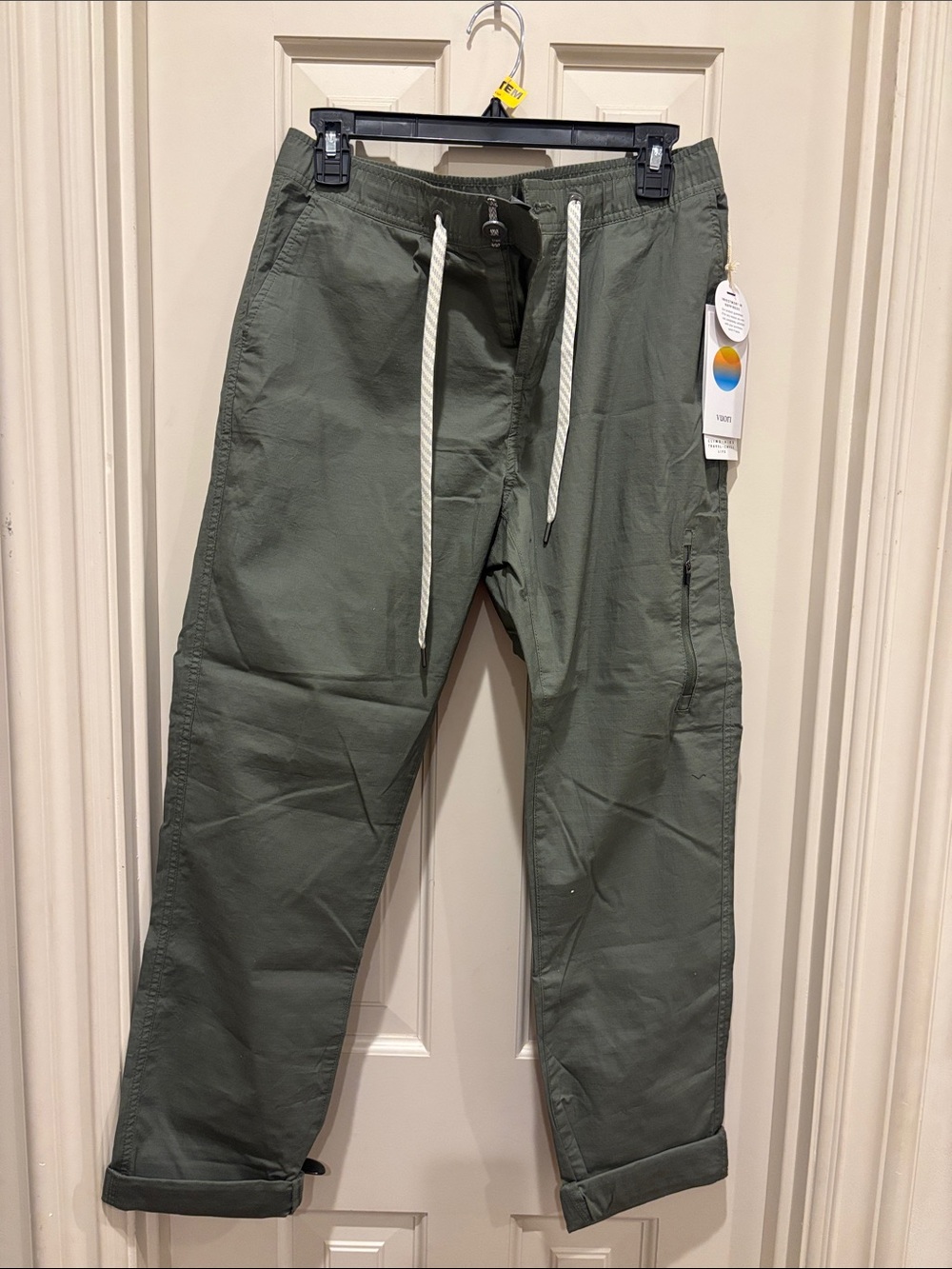 Women’s Vuori Ripstop Army Green long Pants
